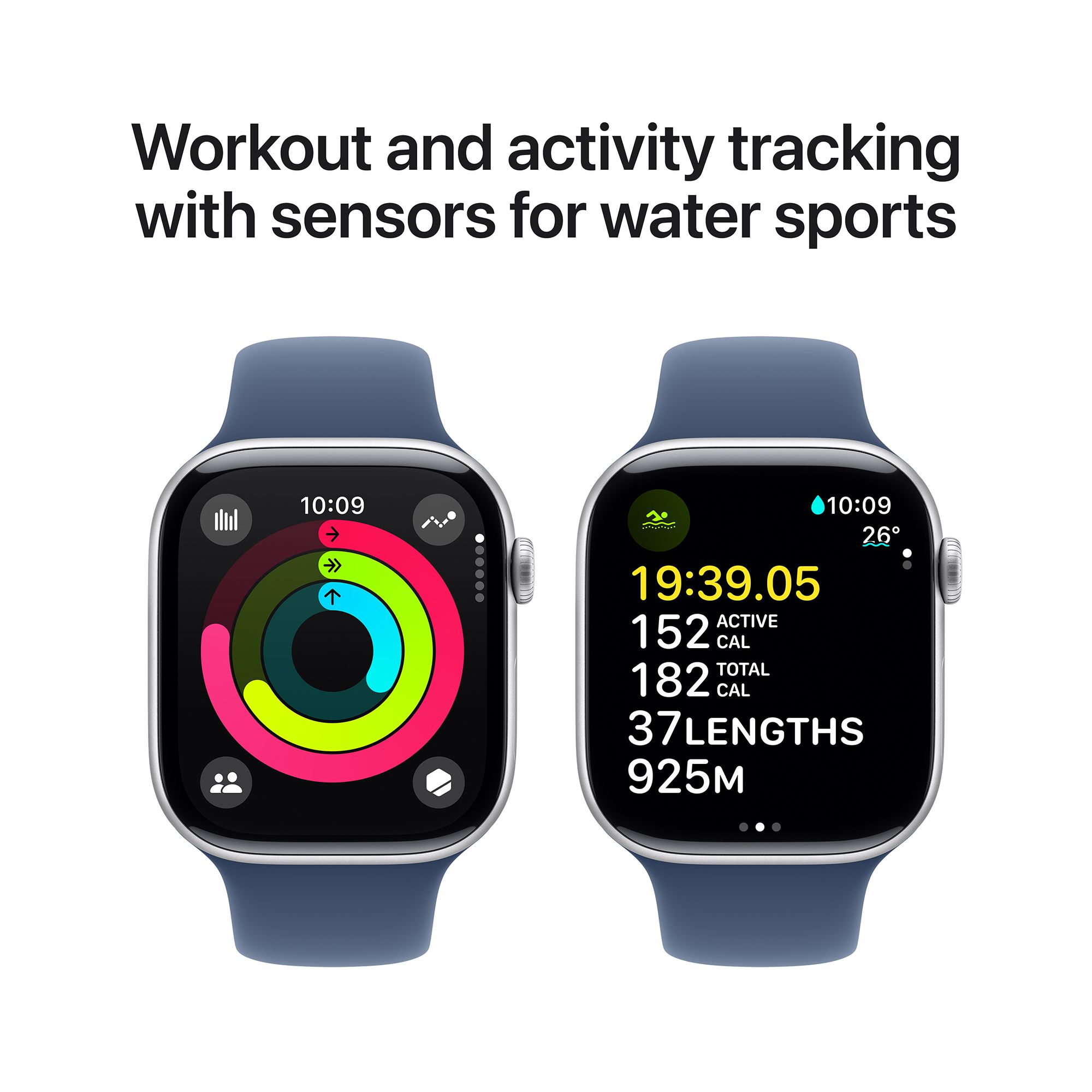 Buy Apple Watch Series 10 GPS with Sport Band - M/L (46mm Retina
